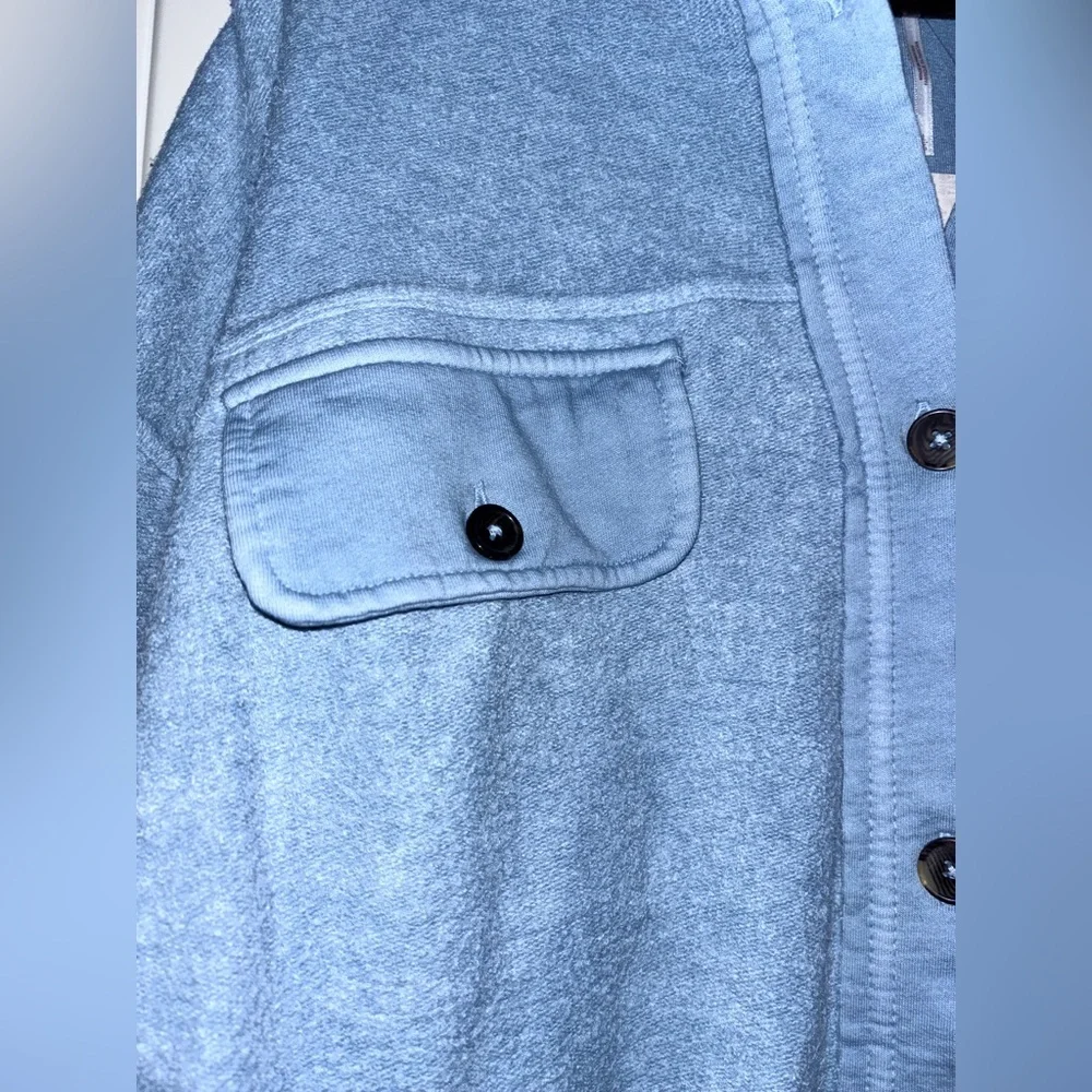 FP We‎ The Free Ruby Slouchy Longline Shacket Oversized Slouchy Fit Women L NEW - Picture 5 of 11